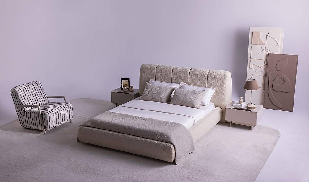 Frekans Bedstead and Headboard