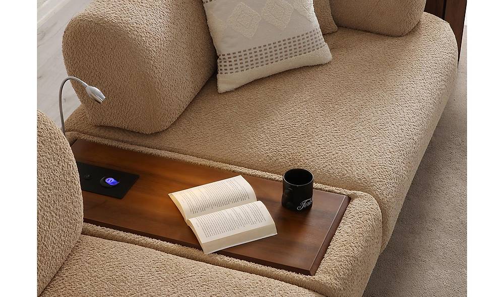 Brown Sofa Set - Premium