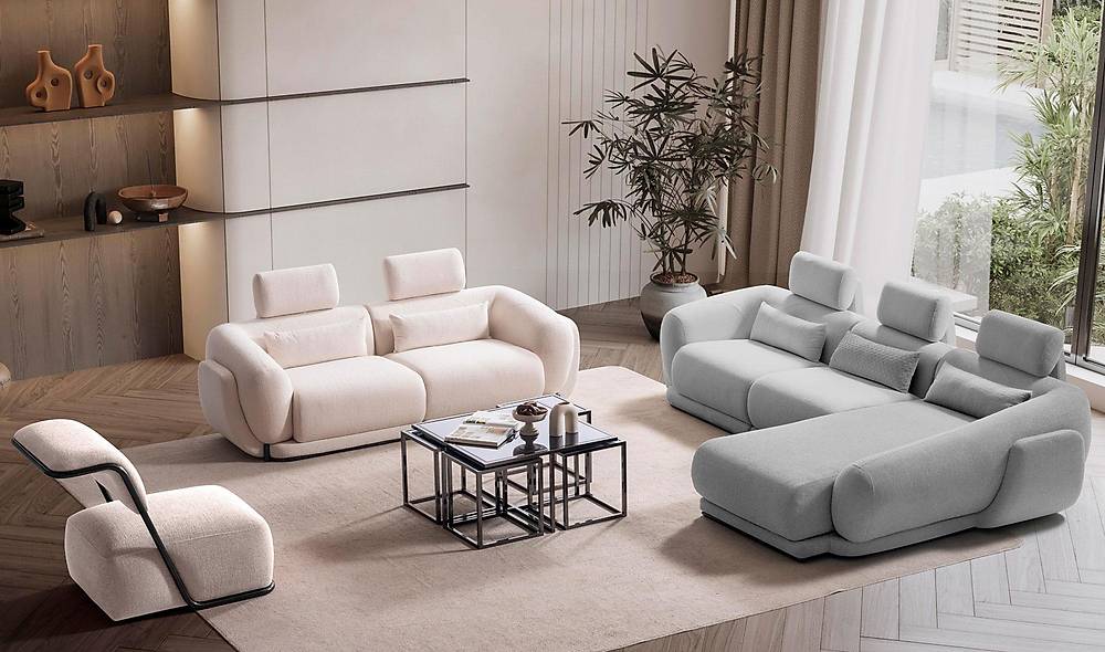 Positano Sofa Set - Corner - Colorful