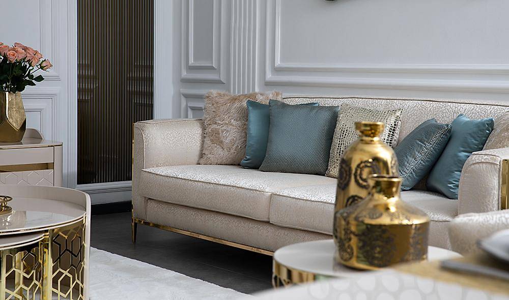 Bahama Sofa Set Ecru