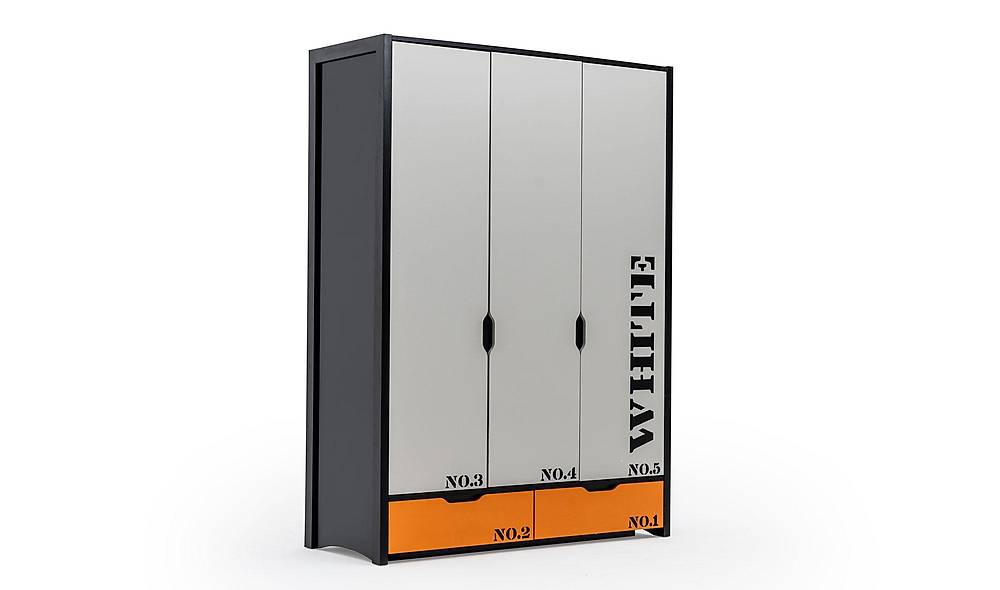 Zelis 3 Door Wardrobe