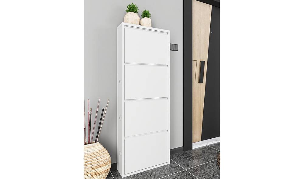 Vovo Shoe Rack - 4 Lids