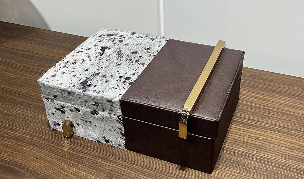 Black and White Jewellery Box - Rectangle