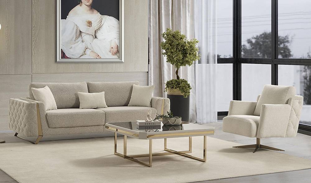 Armoda Sofa Set - Cream