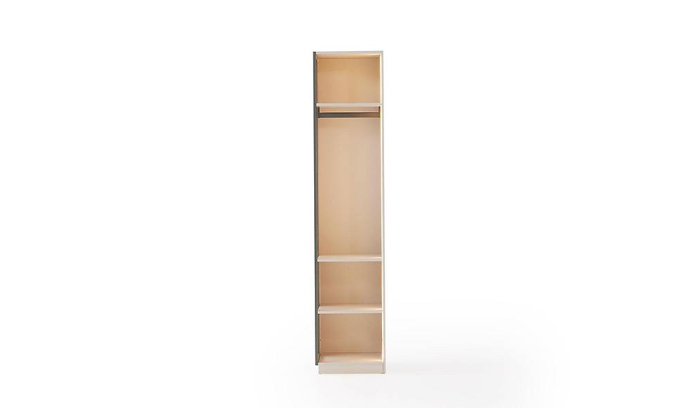 Fox Bedroom with Base - Corner Wardrobe