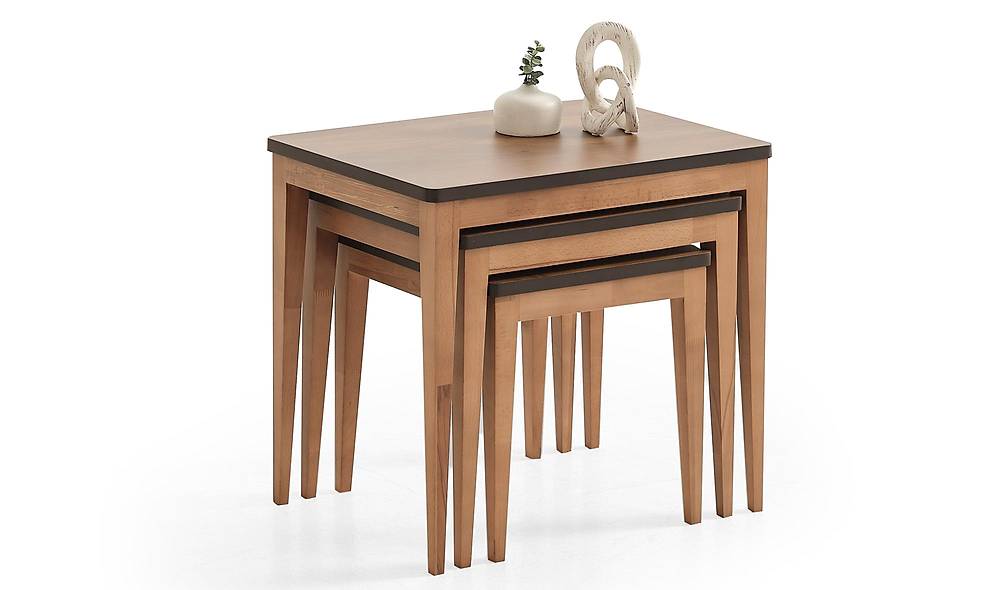 Rowena Nesting Table - Walnut