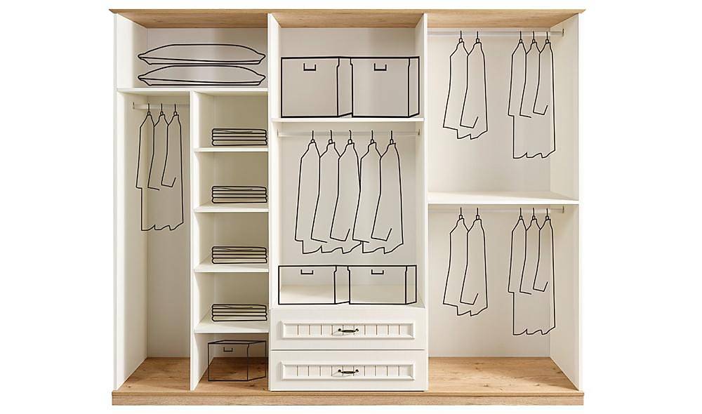 Estanze 6 Door Wardrobe
