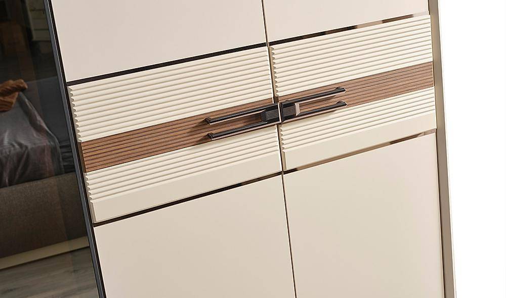 Sona 6 Door Wardrobe
