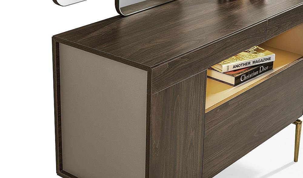 Montare Base Bedroom - Walnut