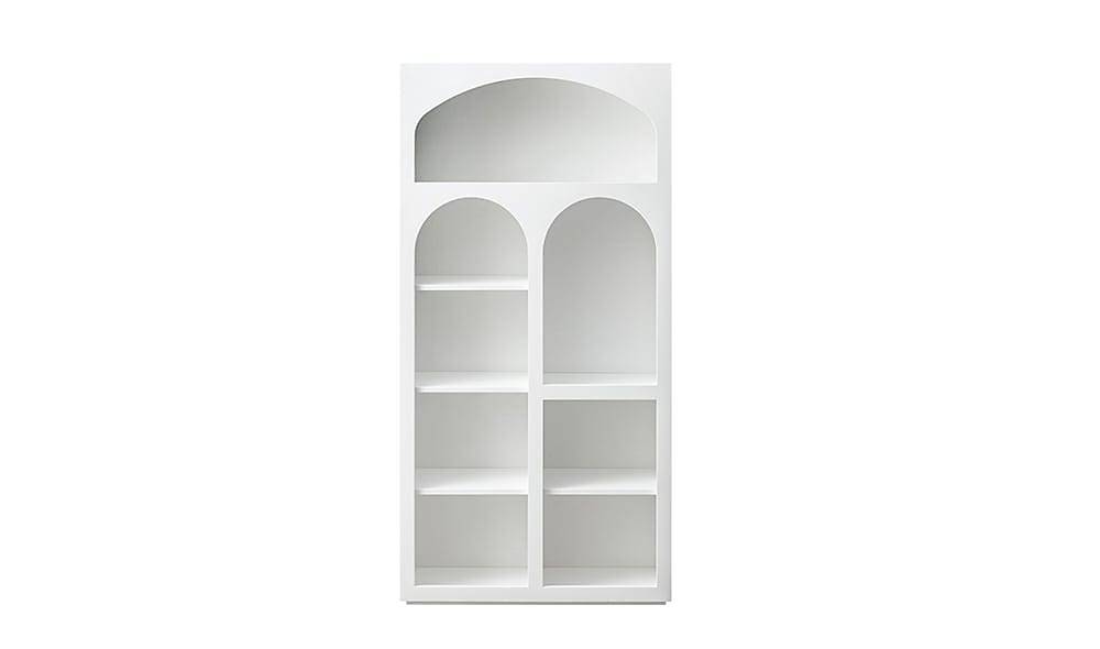 Logo Bookcase - White