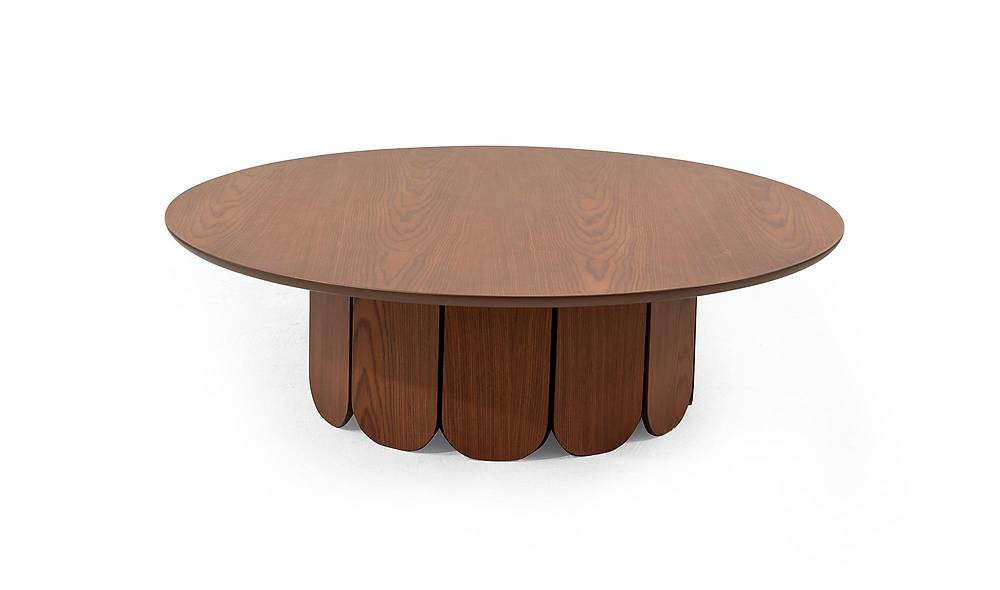 Mandala Walnut Coffee Table - Big