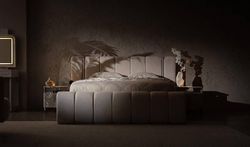 Padolya Base Bedstead and Headboard