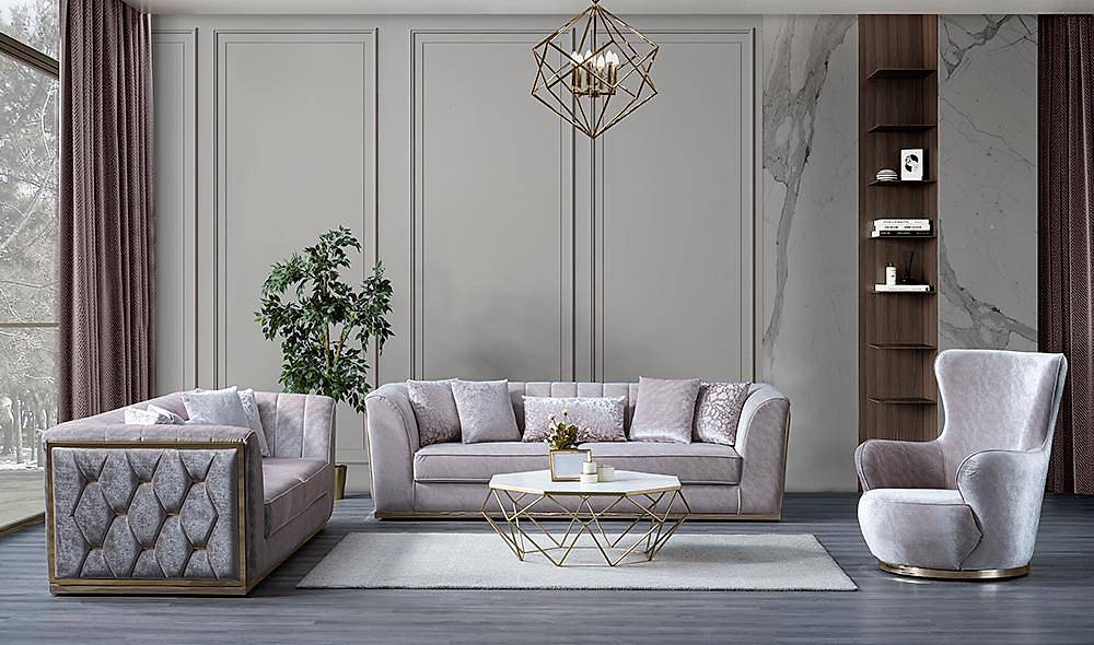 Zenon Luxury Sofa Set