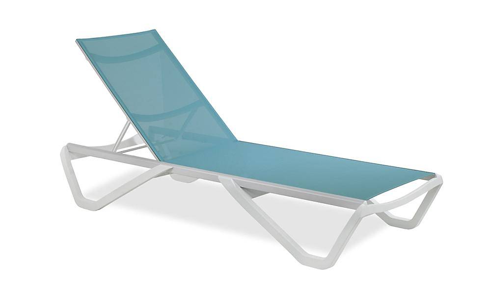 Wave Sunbed 1 Piece
