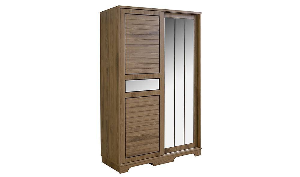 Royal Sliding Wardrobe - Walnut