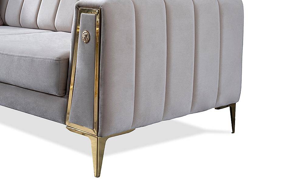 Alanis Gold Sofa