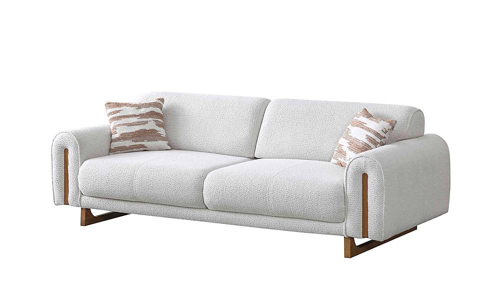 Lenora Sofa Set - White