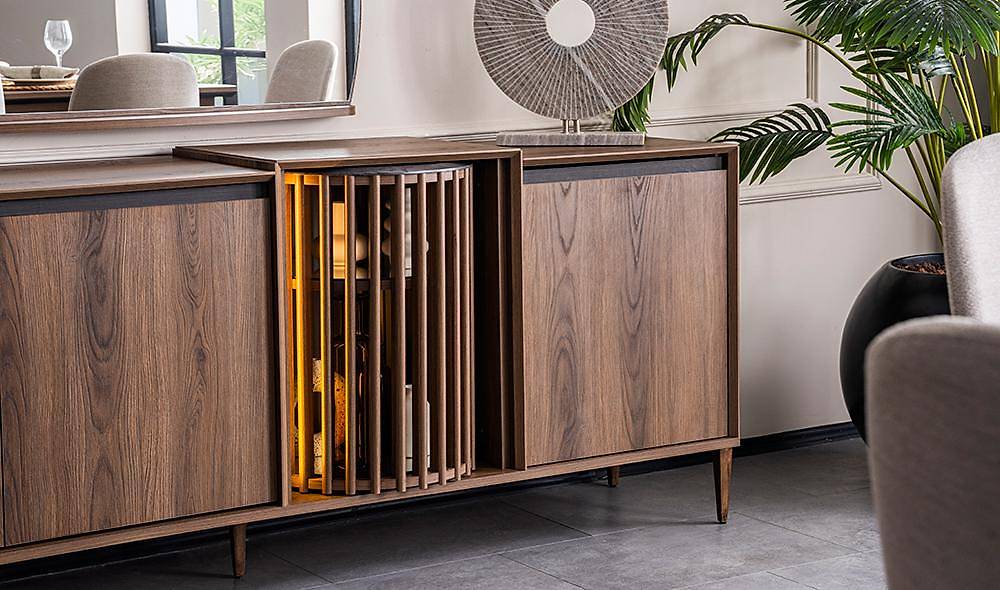 Montana Console - Walnut
