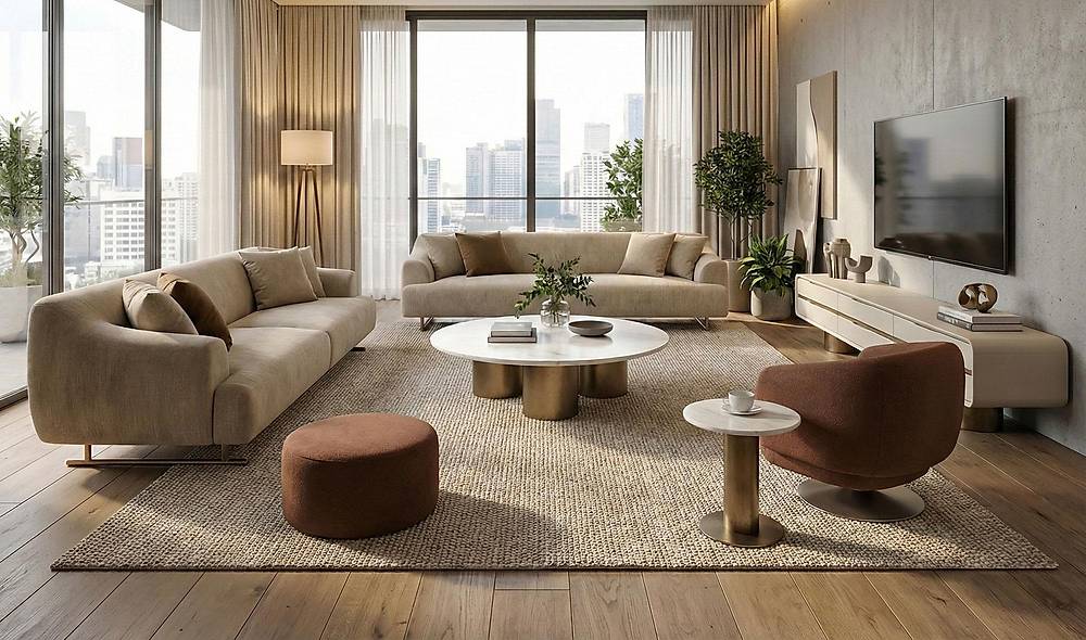 Vionza Sofa Set