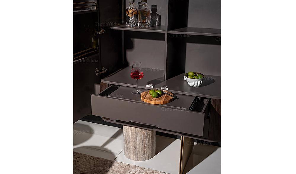 Marcelo Buffet Bar with Lids