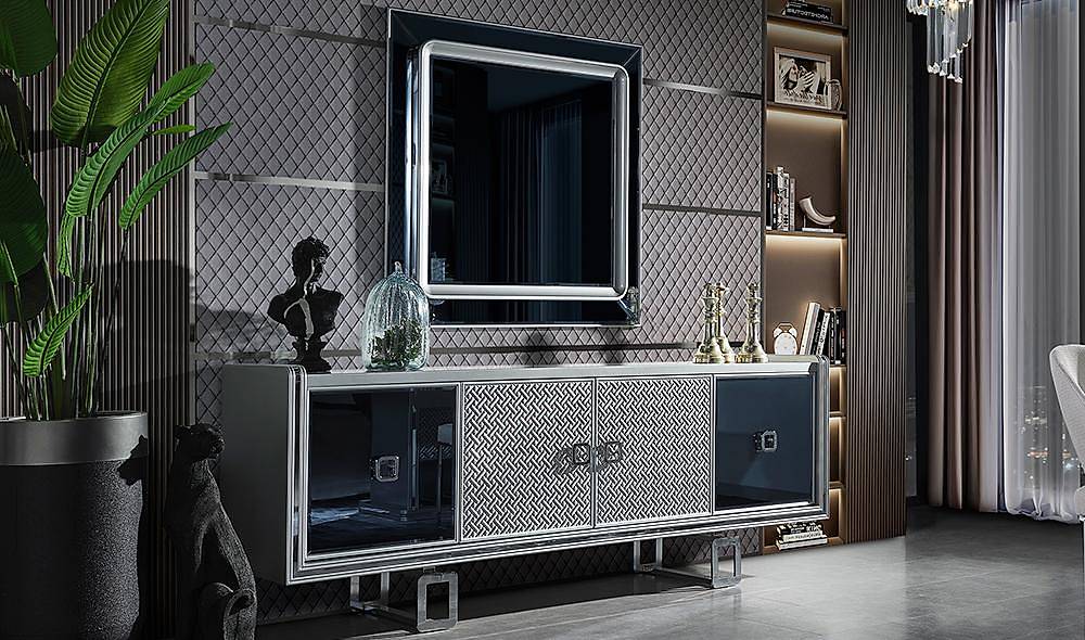 Tiana Console - Silver