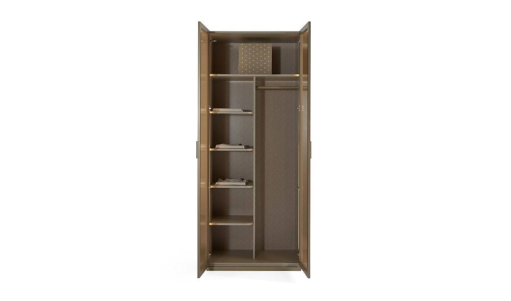 Bianco Wardeobe - Corner Wardrobe