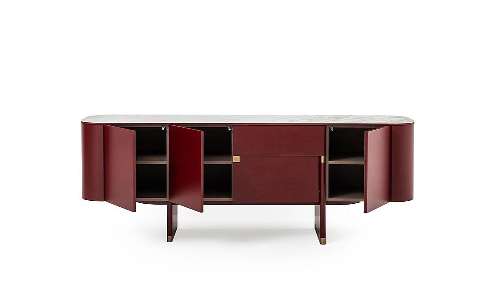 Penora Dining Room - Burgundy