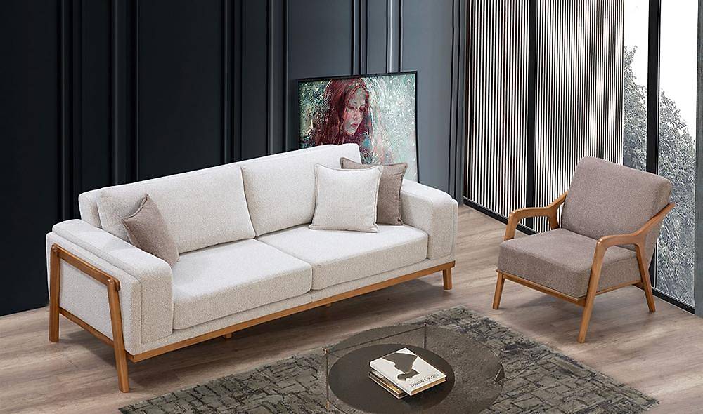 Leylak Sofa Set