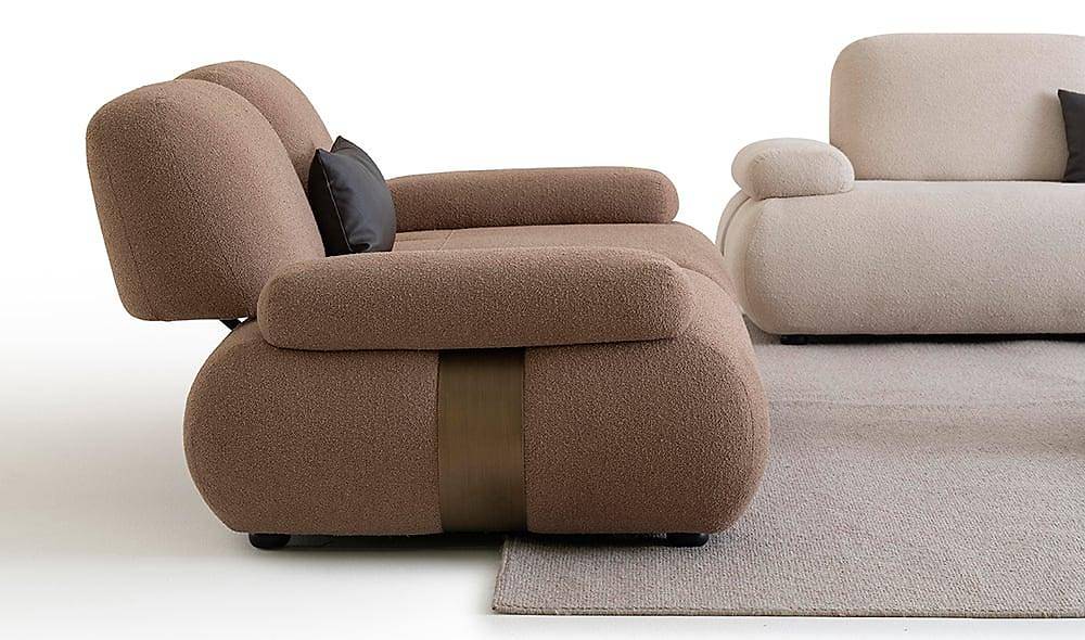 Beal Sofa Set - Brown