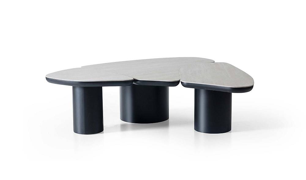 Tigra Porcelain Coffee Table - Black