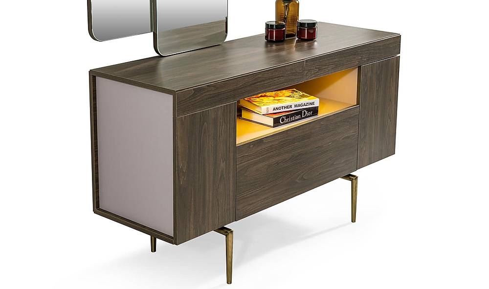 Montare Base Bedroom - Walnut
