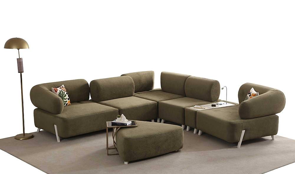 Ramona Corner Set - Khaki