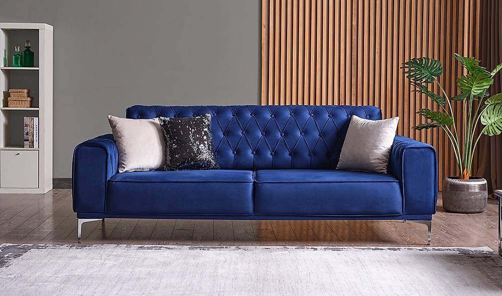 Lila Sofa with Metal Design
