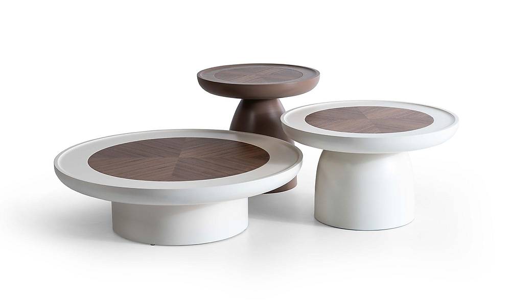 Parker Coffee Table Set - Cream