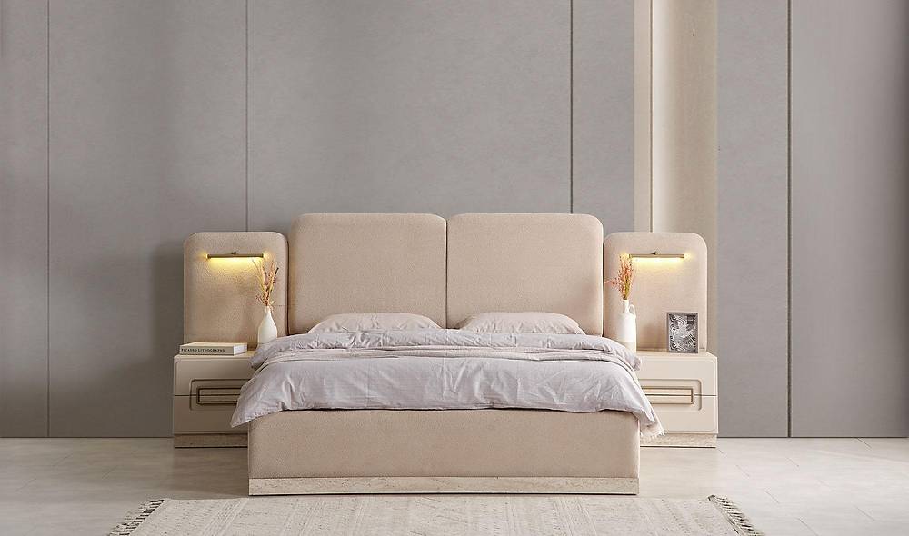 Oliver Base Bedstead and Headboard