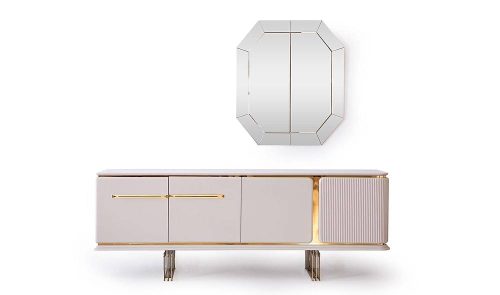Farya New Dining Room - Gold