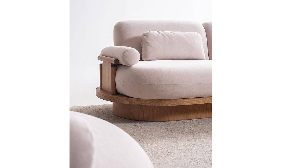 Bitez Sofa Set - Oak