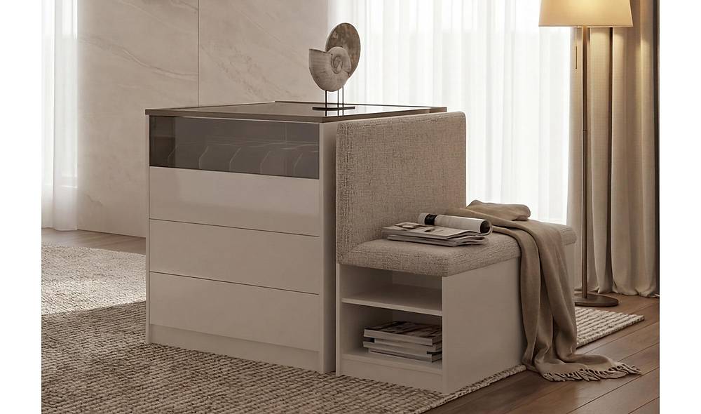 Sunny Base Bedroom - Corner Wardrobe