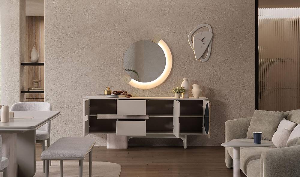Jacob Console - Beige