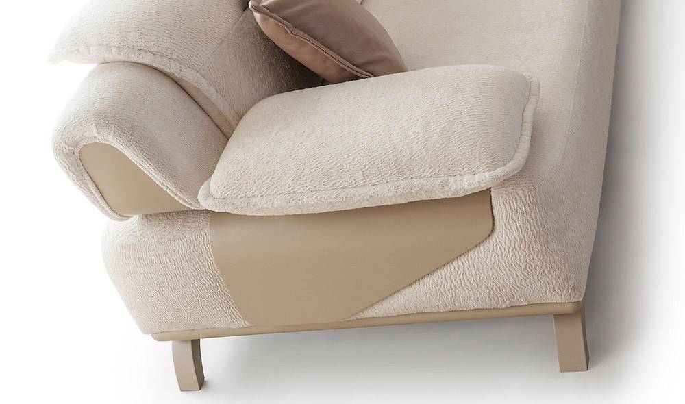 Naples Sofa - Wooden Leg