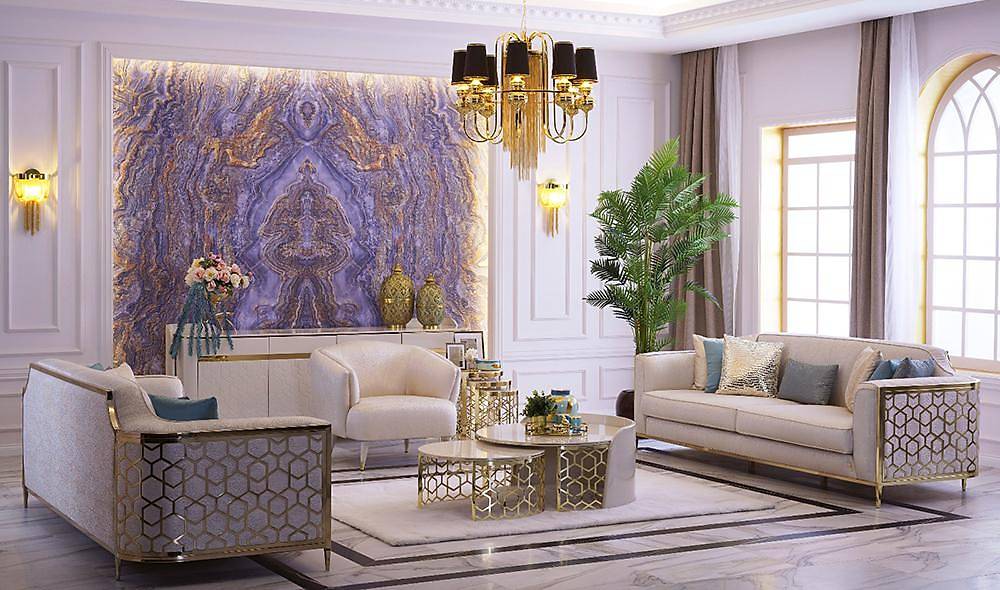 Bahama Sofa Set Ecru