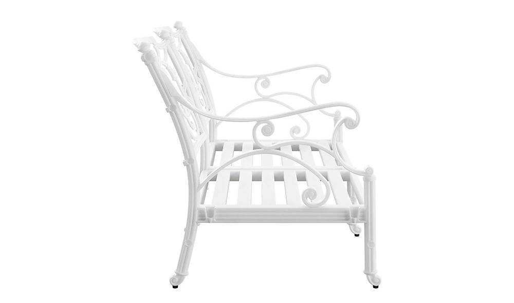 Melani Double Garden Sofa - White