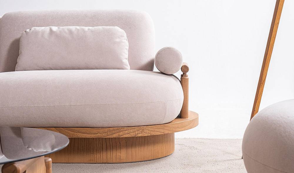 Bitez Sofa Set - Oak