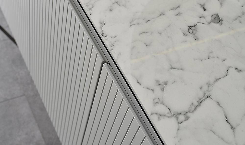 Mood Gray - Marble Dining Room