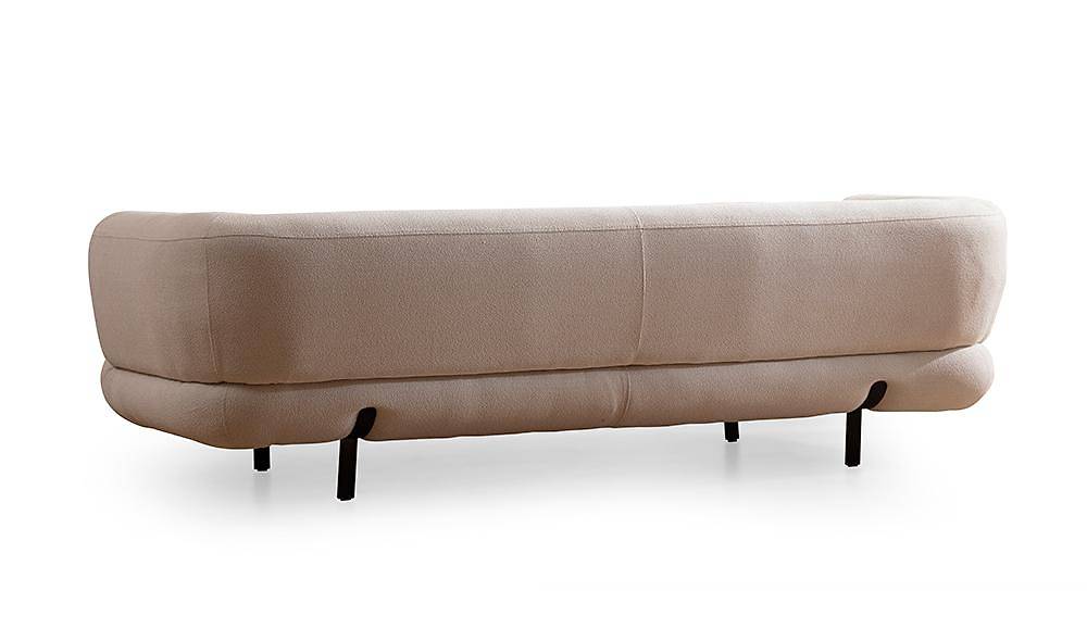 Brown Sofa - Cream