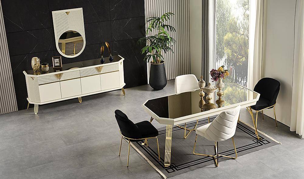 Suave Cream Dining Room