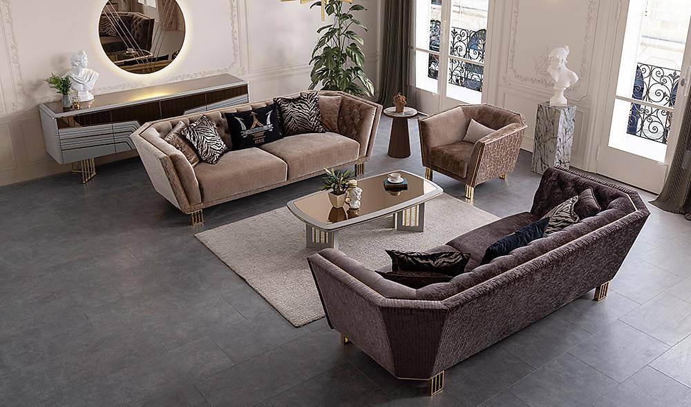 Silvia Luxury Sofa Set