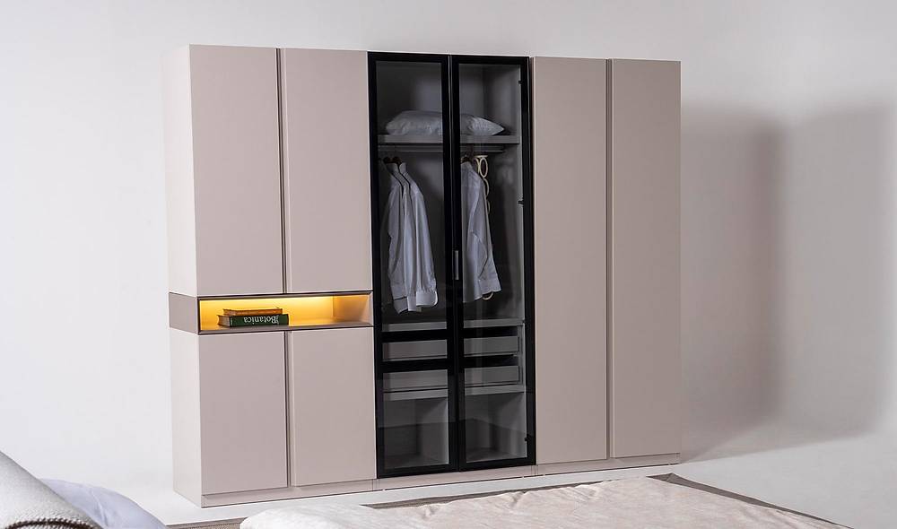 Samara Base Bedroom - Corner Wardrobe