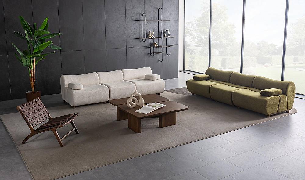 Mina Sofa Set - Green
