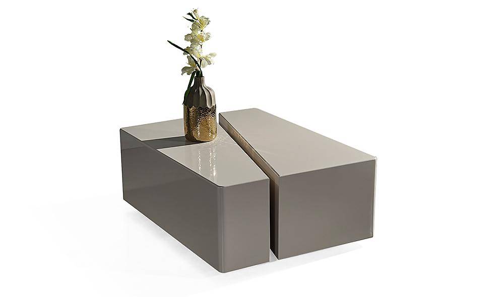 Tiana Tv Unit - Gold - Fireplace